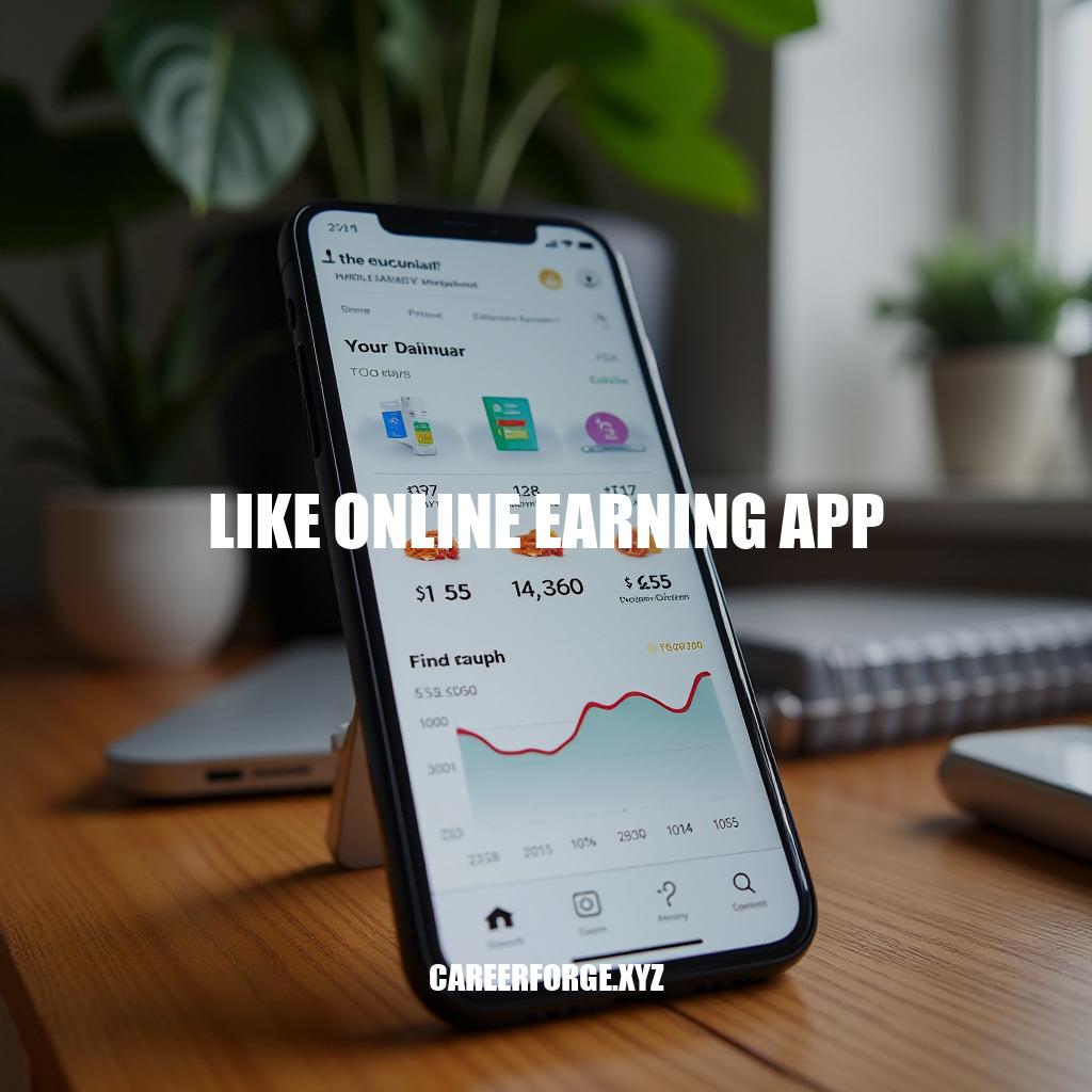 Maximizing Income with Like Online Earning Apps