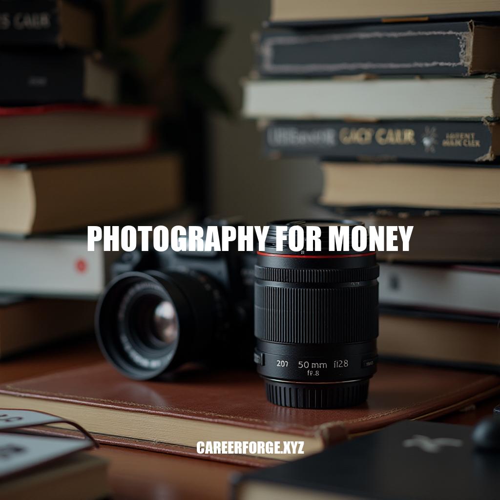 Monetizing Your Lens: Photography for Money